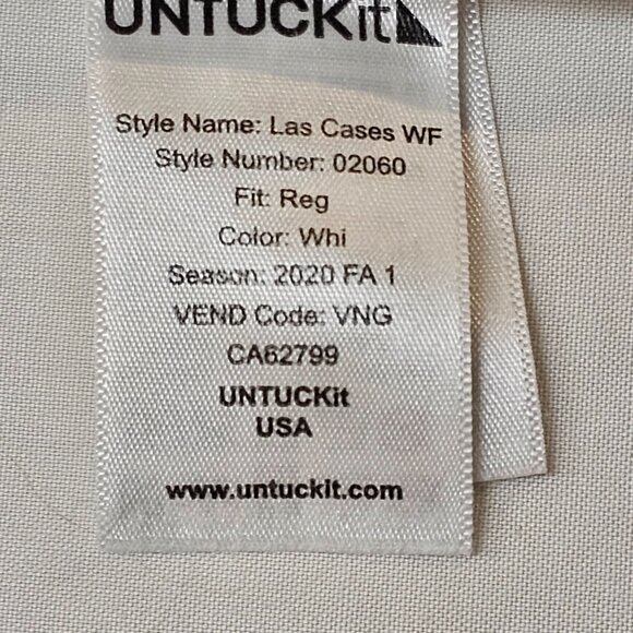UNTUCKit Wrinkle Free Button Down M - Picture 7 of 7